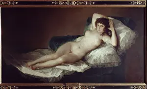 Maja: La Maja desnuda, oil on