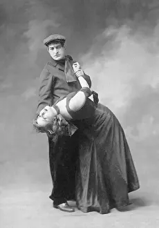 Lucien: La Mistinguett and Max Dearly, 1908