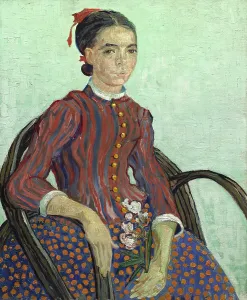12 14: La Mousme, by Vincent van Gogh