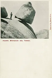 Oddity: La Piedra Movediza balancing rock, Tandil, Argentina