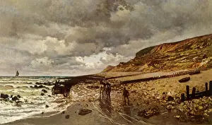 Pointe: La Pointe de la Heve at Low Tide, by Monet