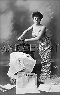 Symbolises: LA PRESSE