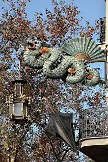 Rambla: La Rambla, Barcelona, Spain