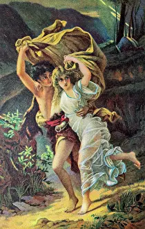 Classicism: La Tempete - The Storm by Pierre Auguste Cot