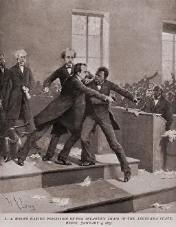 Scalawag: L.A. Wiltz, Democrat, forcibly taking possession