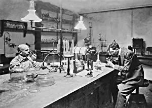 Chemicals: Lab at the Berlin University, 1905