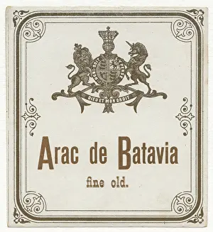 Batavia: Label > Arac de Batavia fine old 