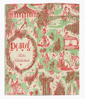 Confectioneries: Label > bitter chocolate < from Demel