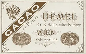 Poudre: Label > Cacao en Poudre < from Demel