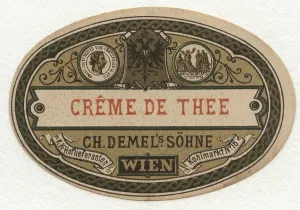 Creme: Label > Creme de thee Ch. Demels Sohne 