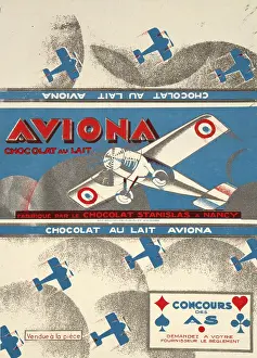 Stanislas: Label design for Aviona milk chocolate