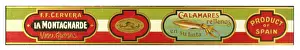 Stuffed: Label design for Calamares Rellenos