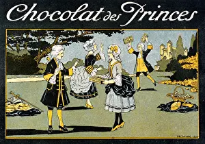 Chocolates: Label design, Chocolat des Princes