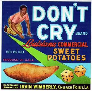 Potato: Label design, Don't Cry Sweet Potatoes