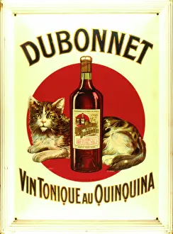 Retrograph: Label design for Dubonnet tonic wine
