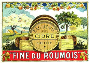 Cider: Label design for Eau de Vie de Cidre (Brandy Cider)
