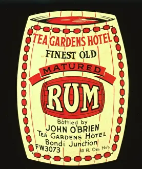 Finest: Label design for Finest Old Matured Rum