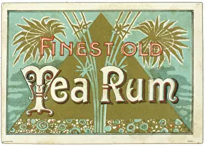 Finest: Label design for Finest Old Tea Rum