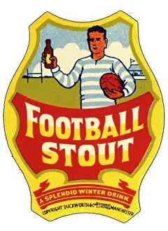 Splendid: Label design for Football Stout