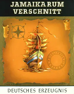 Blend: Label design for Jamaika Rum Verschnitt