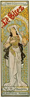Arabesques: Label design, Le Suez cigarette paper
