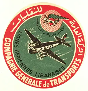 Lebanese: Label design for Lebanese Airlines