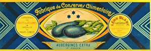 Preserves: Label design for Leon Blanc preserves