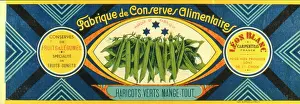 Preserves: Label design for Leon Blanc preserves