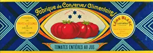 Preserves: Label design for Leon Blanc preserves