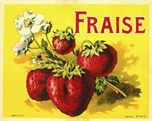 Juice: Label design for strawberries