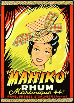 Rhum: Label design t for Mahiko Rum