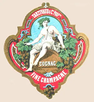 Bunches: Label design for Tartivaud Cognac