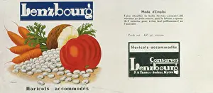 Beans: Label design for tinned beans