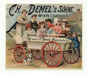 Confectioneries: Label > We only eat Demel chocolate < from Demel
