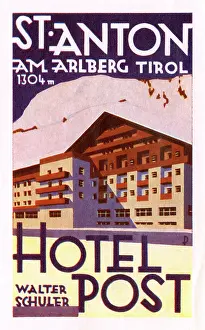 Chalet: Label, Hotel Post, St Anton am Arlberg, Tyrol, Austria