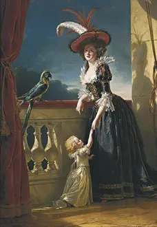 LABILLE-GUIARD, Adelaide (1749-1803). Louise-Elisabeth