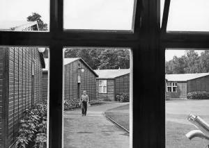 Migrants: Labor camp at Berlin, 1939