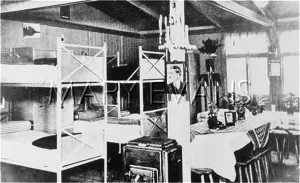 Tablecloths: LABOUR CAMP QUARTERS