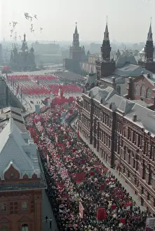 Enter: Labour Day Demonstration in Moscow