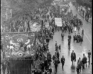 Aloft: A Labour Party and Trades Union Procession