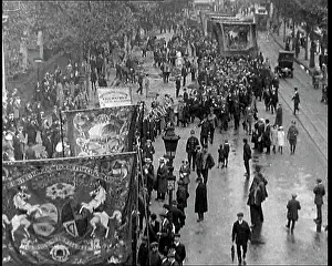 Aloft: A Labour Party and Trades Union Procession
