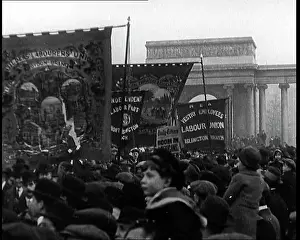 Aloft: A Labour Party and Trades Union Procession