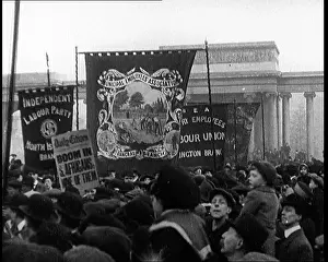 Aloft: A Labour Party and Trades Union Procession