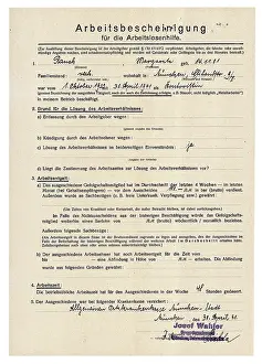Redundancy: labour / worker, redundancy / unemployment, certificate