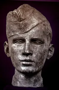 Konrad: Labourer bust by Konrad Richter. Published in