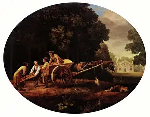 1781: Labourers, by Stubbs