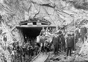 Oktober: Labourers of the Tauernbahn