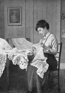 Restoring: Lace-Cleaning - Repair