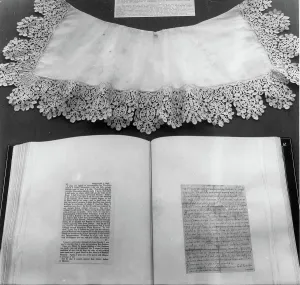 Executed: Lace Collar worn by Charles I at his execution