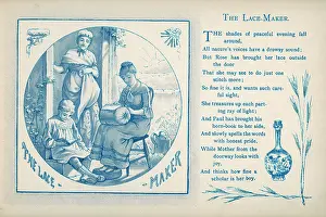 Contented: Lace Maker